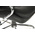 RS PRO Black Leather Executive Chair, 120kg Weight Capacity