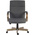 RS PRO Grey Fabric Executive Chair, 115kg Weight Capacity