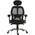 RS PRO Black Fabric Executive Chair, 150kg Weight Capacity