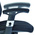 RS PRO Black Fabric Executive Chair, 150kg Weight Capacity
