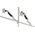 RS PRO Monitor Arm, Max 30in Monitor, 1 Supported Display(s) With Extension Arm