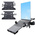 StarTech.com Desk Mounting Monitor Arm, Laptop Tray for 1 x Screen, 34in Screen Size