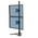 Fellowes Desk Mounting Monitor Arm for 2 x Screen, 32in Screen Size