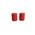 Eclipse White Board Magnet, Red