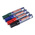Edding White Board Pen, 4 Assorted, 2 → 7 mm Tip Size