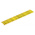 RS PRO Black Self Adhesive Letters, 9.5mm Character Height