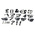 RS PRO Black Self Adhesive Numbers, 125mm Character Height