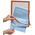 Durable Blue A4 PVC Information Frame, 297mm Height, 210mm Width