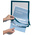 Durable Blue A4 PVC Information Frame, 297mm Height, 210mm Width