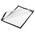 Durable Black A3 PVC Information Frame, 297mm Height, 420mm Width