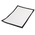 Durable Black A3 PVC Information Frame, 297mm Height, 420mm Width