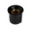 RS PRO 16.2mm Black, Red Potentiometer Knob for 6.35mm Shaft Splined