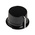 RS PRO 28mm Black Potentiometer Knob for 6mm Shaft Splined