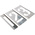 AT Brown 13 Piece Zinc Stencil Numbers, 102mm Character Height