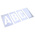 AT Brown 30 Piece Zinc Stencil Letters, 102mm Character Height