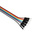 4128-40, 200mm Jumper Wire Breadboard Jumper Wire in Black, Blue, Red, White, Yellow