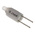T1 1/4 Clear Filament Indicator Lamp, Lead Pins, 100/250 V 250 μA