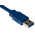 RS PRO Male USB A to Male USB B USB Cable, 1m, USB 3.0