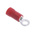 RS PRO Insulated Ring Terminal, M3 Stud Size, 0.5mm² to 1.5mm² Wire Size, Red