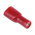 RS PRO Red Insulated Spade Connector, 4.8 x 0.5mm Tab Size, 0.5mm² to 1.5mm²