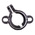 RS PRO Clip for use with 25 mm Dia. Capacitor Nylon