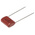 Panasonic ECWF(A) Polypropylene Film Capacitor, 250V dc, ±5%, 1μF, Through Hole