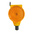 RS PRO Orange LED Flashing Beacon, Safety Cone Mount