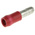 165590-1 | TE Connectivity Insulated Male Crimp Bullet Connector, 0.25mm² to 1.6mm², 20AWG to 15AWG, 4mm Bullet diameter, Red