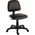 RS PRO Polyurethane Lab Chair 90kg Weight Capacity Black
