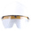 AHN120-100-100 | JSP MK7 White Safety Helmet Adjustable, Ventilated
