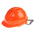 AJF030-000-800 | JSP EVO2 Orange Safety Helmet Adjustable, Ventilated