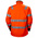 74095_269-S | Helly Hansen Orange Unisex Hi Vis Softshell Jacket, S