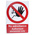 Vinyl No Access/Entry Prohibition Sign, No Admittance-Sign, English