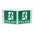FIRE EXIT, Fire Exit, English, Exit Sign