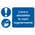RS PRO PVC Mandatory Wash Hands Sign With Italian Text