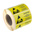 RS PRO Yellow Paper ESD Label, Attention Observe Precautions For Handling Electrostatic Discharge Sensitive Device-Text