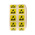 RS PRO Yellow Paper ESD Label 12 mm x 12mm