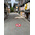 PVC No Pedestrians Prohibition Floor Sticker, Ø 500mm