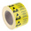 RS PRO Yellow Paper ESD Label, Attention-Text 45 mm x 25mm