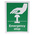 RS PRO Vinyl Green/White Safe Conditions Sign, Emergency Stop, English