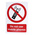 PP Rigid Plastic No Mobiles Prohibition Sign, Do Not Use Mobile Phones, English