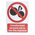 PP Rigid Plastic No Unathorised use of Machinery Prohibition Sign,Unauthorised Persons Not To Use-Text, English