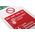 Plastic Fire Safety Sign, Materials extinguisher can be used on With English Text