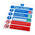 PP Fire Safety Sign, Fire Action Instructions With English Text