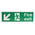 PET FIRE EXIT, Fire Exit, English, Exit Sign