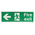 Vinyl FIRE EXIT, Fire Exit, English, Exit Sign