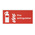 Vinyl Fire Safety Sign, Fire extinguisher With English Text Self-Adhesive