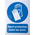 RS PRO Vinyl Mandatory Hand Protection Sign With English Text