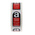 RS PRO Black/Red/White Vinyl Safety Labels, Breathing Asbestos Dust Is Dangerous To Health, Follow Safety Instructions,