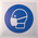 RS PRO Vinyl Mandatory Mask Sign With Pictogram Only Text